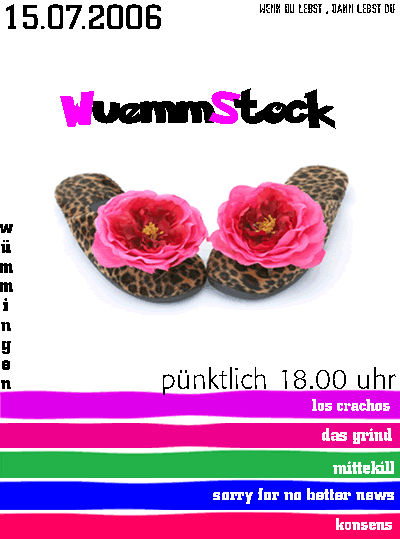 Wuemmstock Flyer 2006